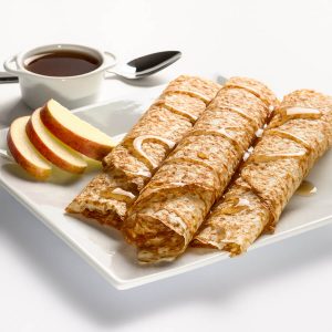 keto dessert apple crepe